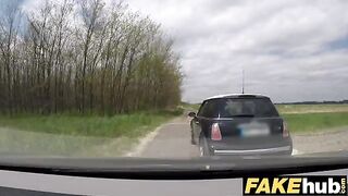 Fake cop unregistered driver gets creampied by a cop