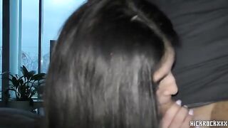 The producer fucked a model with a big dick, showcasing real orgasm