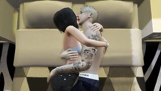 3D Hentai - Porn version of Justin and Selena's love story