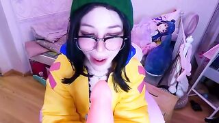 Ljoy from Valorant gets wild with a big dildo