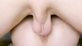 Girl squirts on my dick while fucking with passion!