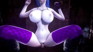 You fucked up Jinx's pussy in a steamy League of Legends POV scene