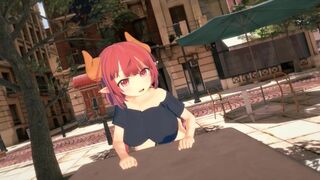 A date with the invisible in 3D hentai style