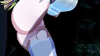 Blue Exorcist Shura Kirigakure 3D Hentai Animation - Uncensored Porn