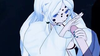 Spider Demon 3D Hentai based on popular anime Demon Slayer