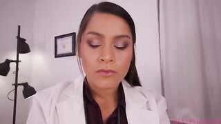 The naughty nurse Meana Wolf gives you some arousing instructions