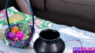 Step-sis challenges her bro to find her egg to get magical secrets