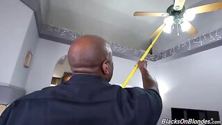Hire a Handy Man to fuck petite Latina slut Jazmin Luv