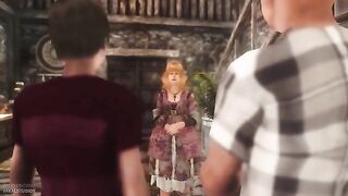 Harry Potter has a steamy encounter with a seductive sister