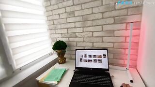 A stepson got caught jerking off with pictures of his sexy stepmom in them