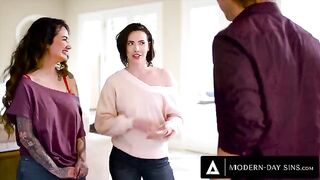 Casey and Arabelle asked for a threesome with a spicy twist