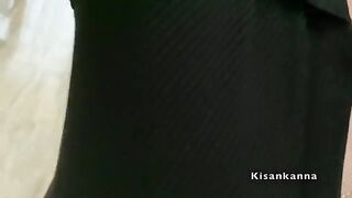 The guy checked on his wife and caught someone unexpected with her