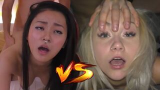 Who is better in hardcore action, Rae Lil Black or Marilyn Sugar?