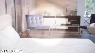 A fat chick got a blowjob and was fucked by a guy