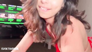Reina Rae, sexy Latina teen, gets fucked on cam
