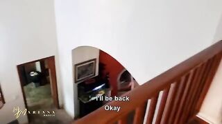 She gets fucked by her stepbrothers during a casual family conversation