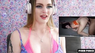 Carly Rae Summers reacts to intense, rough sex scene