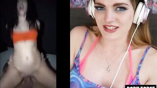 Carly Rae Summers reacts to intense, rough sex scene