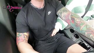 My wife is a slut who likes to deepthroat while driving, it's incredible!