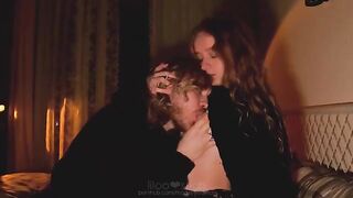 The couple has a very rough sex session, exploring their deepest desires through BDSM