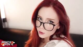 The secretary is working hard and gets fucked hard by her boss