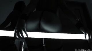 Adriana Chechik gets her asshole gapped in the most intense way possible