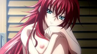 Rias welcomes her new servant - a thrilling hentai JOI experience