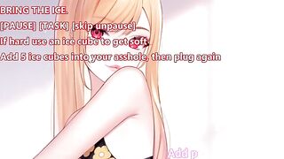 A hot futanari girl awaits her boyfriend for a passionate weekend in one day