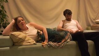 Stepmom fucks her stepson in the evening, creating a steamy homemade scene