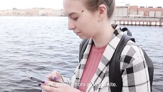 The guy did not expect to see such a scene on the first date