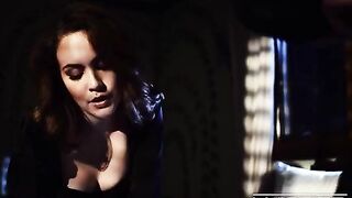 A hot Freya Parker session ends with a sensual doggystyle finish
