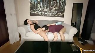 A friend came to watch a movie with me, but things changed