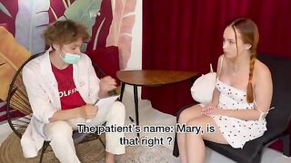 The doctor was upset when the girl lied about her virginity, but they made a deal
