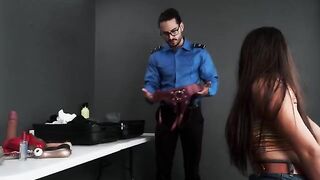TSA agent found a toy in my bag and took me to his office for a naughty reason