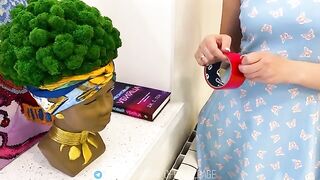 A stepson fucked his mother without a condom