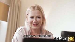 Mature woman has sex for the sake of silence