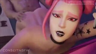 Hentai compilation with the hottest Fortnite Haze scenes