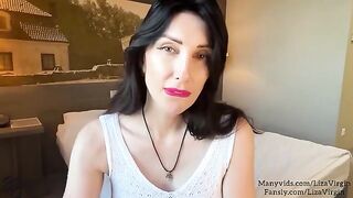 Hot MILF gave a blowjob to her step daughter's boyfriend