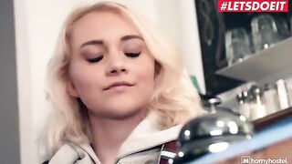 Petite teen Marilyn Sugar gets fucked hard by a horny thief