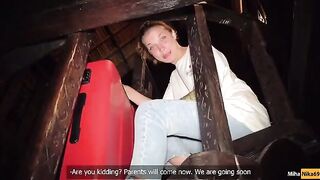 My little stepsister agreed to do blowjob for a reason - POV 4K