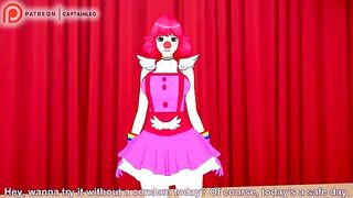 Hottest clown girl Geiru Toneido gets fucked hard in this steamy anime xxx