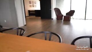 Pervert step son seduces tight MILF step mom to fuck his ass