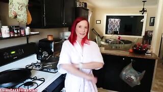 A girl has fun with her friend’s mom, exploring new sensations in a steamy roleplay scene