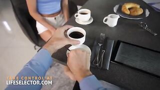 Skinny nanny Candee Licious craves big dick in her pussy