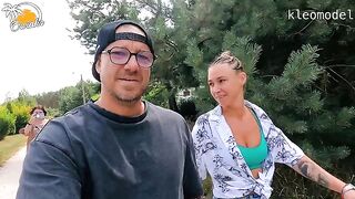 Two real couples fucking publicly with Owiax’s Couple & KleoModel