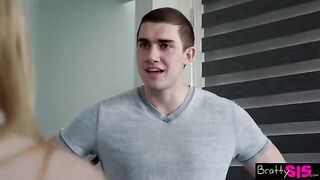 Stepsis inquired whether he was touching himself and looking at her?