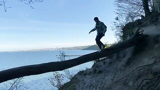 A walk around Gdynia Orłowo with my Chihuahua vlog