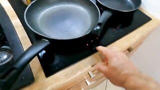 Bad Volodya and his way of making Asian rice. Cooking and fucking in the kitchen
