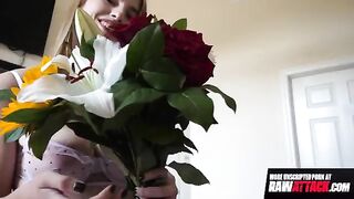 A super hot beauty Octavia Red enjoys a huge cock in POV style