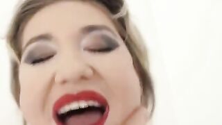 Blonde Nympho Nikky Dikky can't get enough, craving more